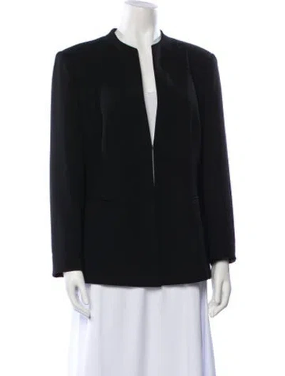 Pre-owned Lafayette 148 Jacket In Black