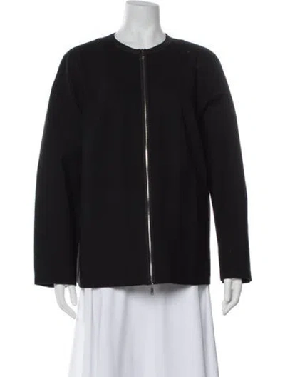 Pre-owned Lafayette 148 Jacket In Black
