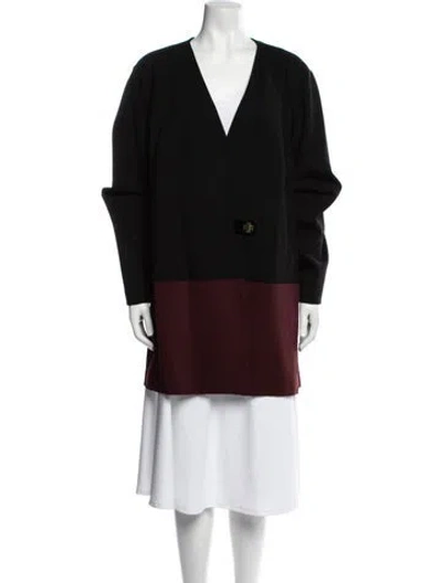Pre-owned Lafayette 148 Jacket In Black