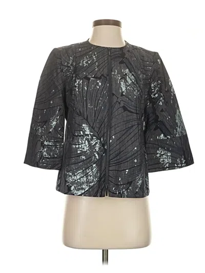 Pre-owned Lafayette 148 Jacket In Black