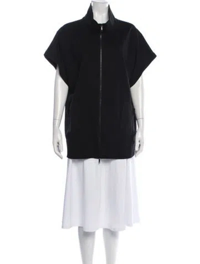 Pre-owned Lafayette 148 Jacket In Black