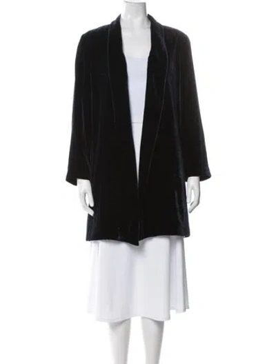 Pre-owned Lafayette 148 Jacket In Black