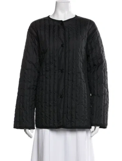 Pre-owned Lafayette 148 Jacket In Black