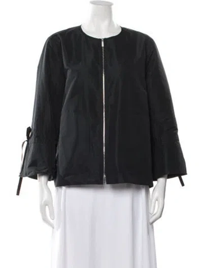 Pre-owned Lafayette 148 Jacket In Black