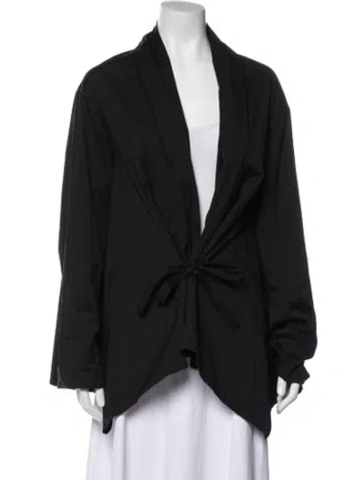 Pre-owned Lafayette 148 Jacket In Black