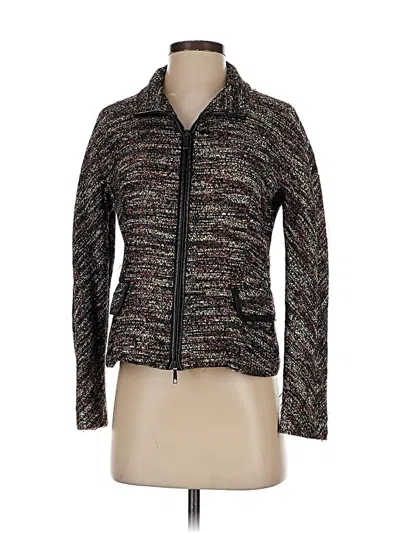 Pre-owned Lafayette 148 Jacket In Black