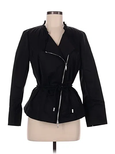 Pre-owned Lafayette 148 Jacket In Black