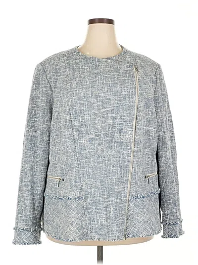 Lafayette 148 Jacket In Blue