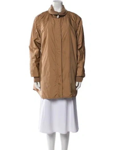 Pre-owned Lafayette 148 Jacket In Brown