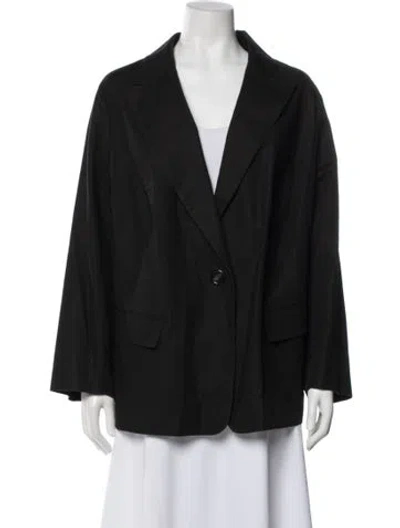 Pre-owned Lafayette 148 Jacket In Gray