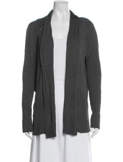 Pre-owned Lafayette 148 Jacket In Gray