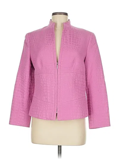 Pre-owned Lafayette 148 Jacket In Pink