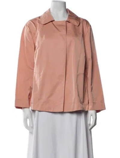 Pre-owned Lafayette 148 Jacket In Pink