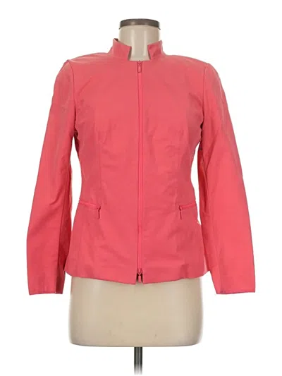 Pre-owned Lafayette 148 Jacket In Pink