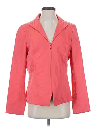 Pre-owned Lafayette 148 Jacket In Pink