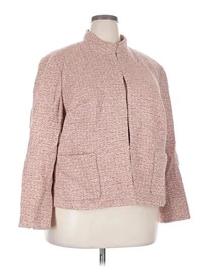 Pre-owned Lafayette 148 Jacket In Pink