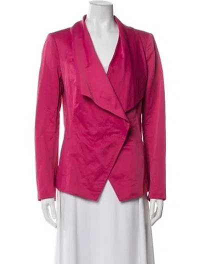 Pre-owned Lafayette 148 Jacket In Pink