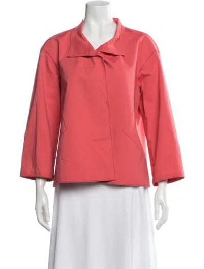 Pre-owned Lafayette 148 Jacket In Pink
