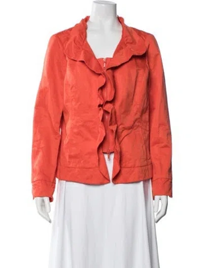 Pre-owned Lafayette 148 Jacket In Pink