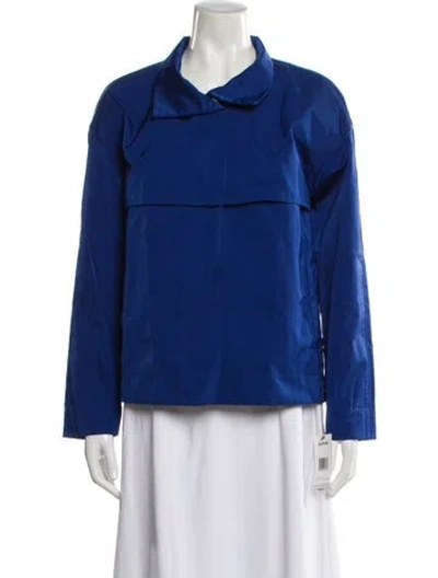 Pre-owned Lafayette 148 Jacket W/ Tags In Blue