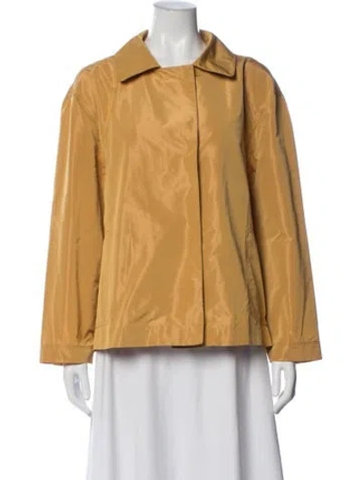 Pre-owned Lafayette 148 Jacket In Yellow