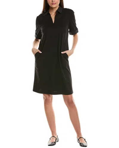 Lafayette 148 Jacob Polo Dress In Black