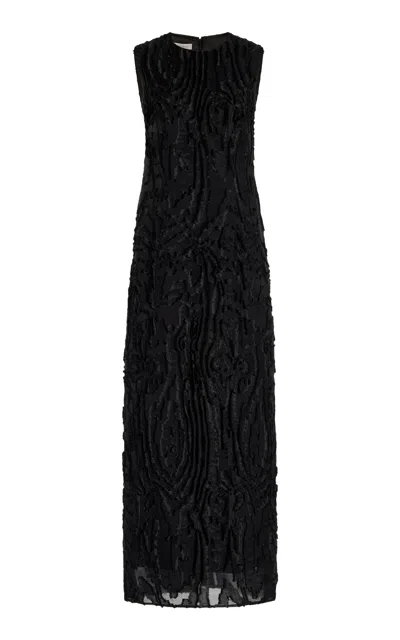 LAFAYETTE 148 JACQUARD SHEATH GOWN