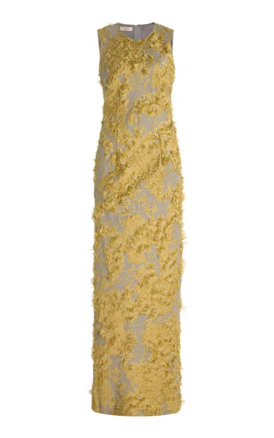 Lafayette 148 Jacquard Sheath Gown In Multi