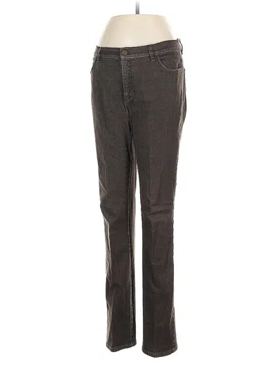 Pre-owned Lafayette 148 Jeans In Gray