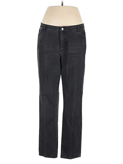 Pre-owned Lafayette 148 Jeans In Gray