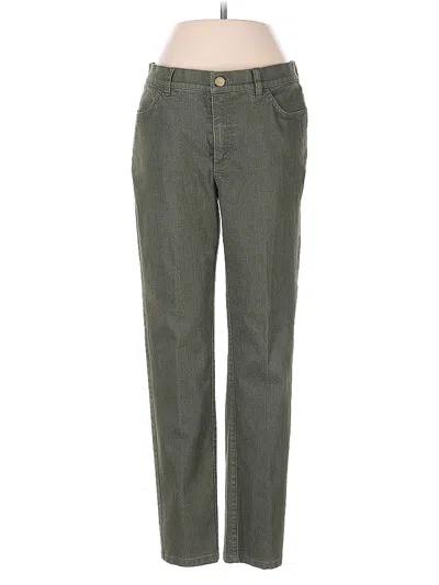 Pre-owned Lafayette 148 Jeans In Green