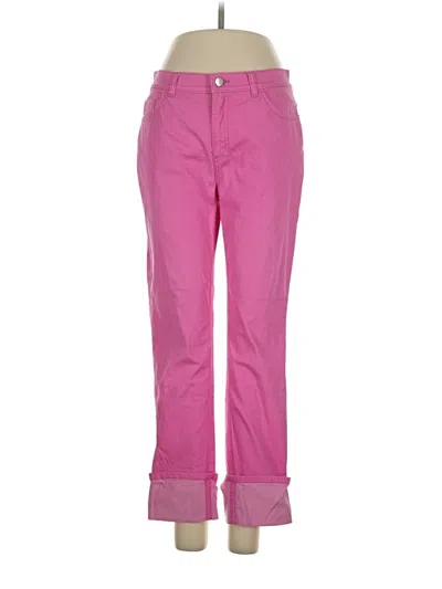 Pre-owned Lafayette 148 Jeans In Pink