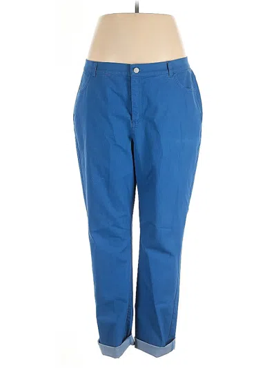 Pre-owned Lafayette 148 Jeggings In Blue