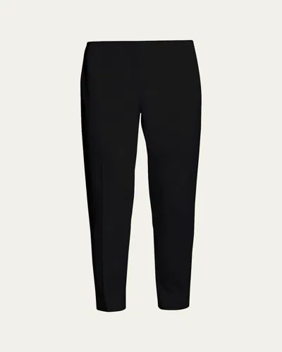 Lafayette 148 Jodhpur Cloth Cropped Pants In Black