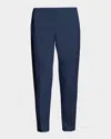 Lafayette 148 Jodhpur Cloth Cropped Pants In Ink