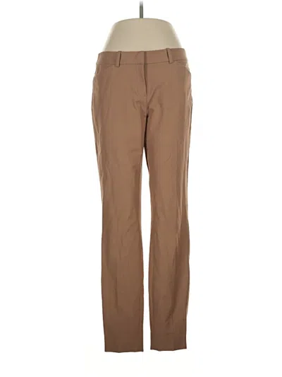 Pre-owned Lafayette 148 Khaki Pant In Brown