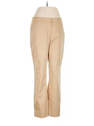 Pre-owned Lafayette 148 Khaki Pant In Tan