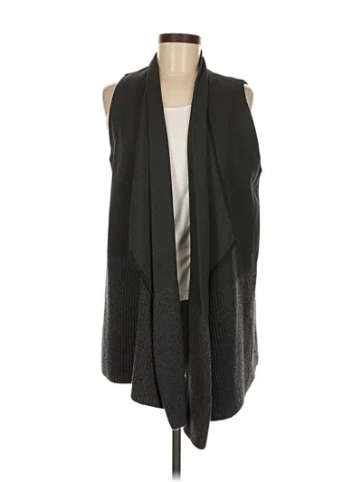 Pre-owned Lafayette 148 Kimono In Black