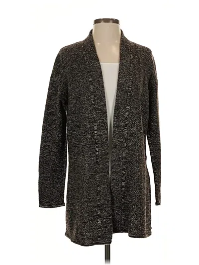 Pre-owned Lafayette 148 Kimono In Gray
