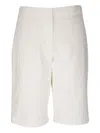 Lafayette 148 Knee-length Shorts In Neutrals