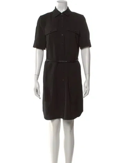 Pre-owned Lafayette 148 Knee-length Dress W/ Tags In Black