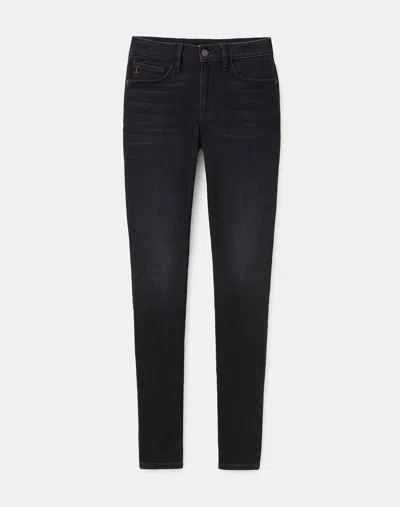 Lafayette 148 L148 Authentic Denim Mercer Skinny Jean In Washed Onyx