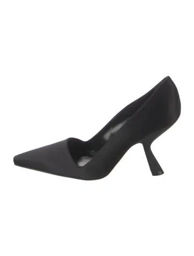 Pre-owned Lafayette 148 Leather Pumps In Black