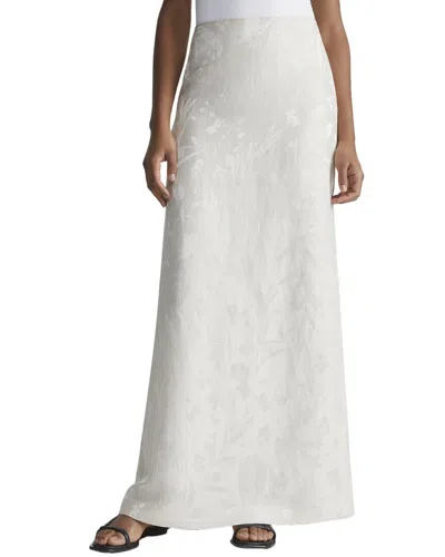 LAFAYETTE 148 LINEN-BLEND MAXI SKIRT