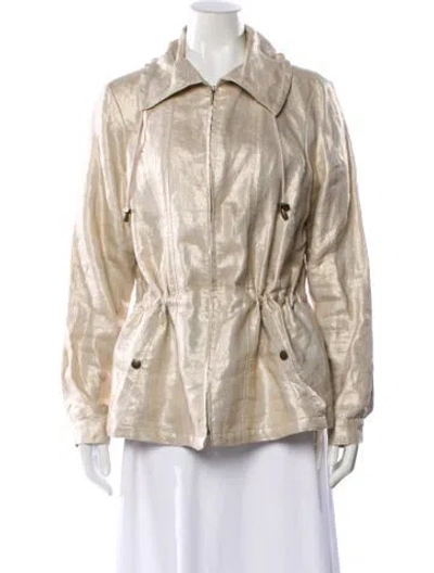Pre-owned Lafayette 148 Linen Jacket W/ Tags