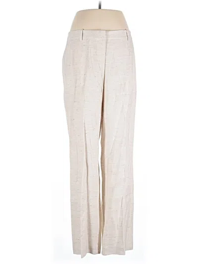 Lafayette 148 Linen Pants In Tan