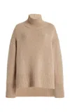 Lafayette 148 Stand Collar Drop Shoulder Sweater In Multi