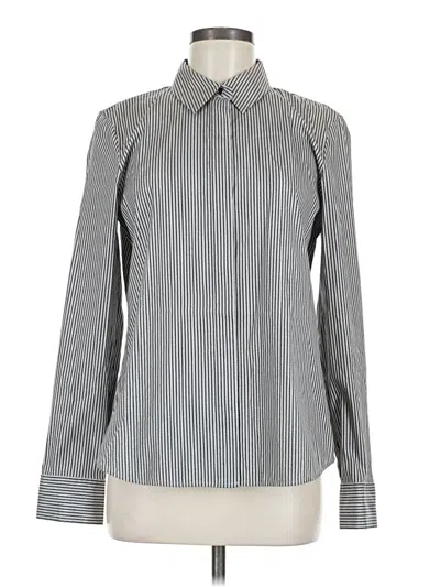 Lafayette 148 Long Sleeve Blouse In Multi