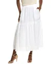 Lafayette 148 New York Lunetta Skirt In White