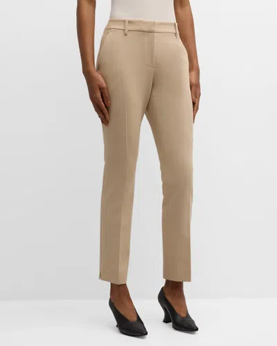 LAFAYETTE 148 MANHATTAN CROPPED CIGARETTE PANTS